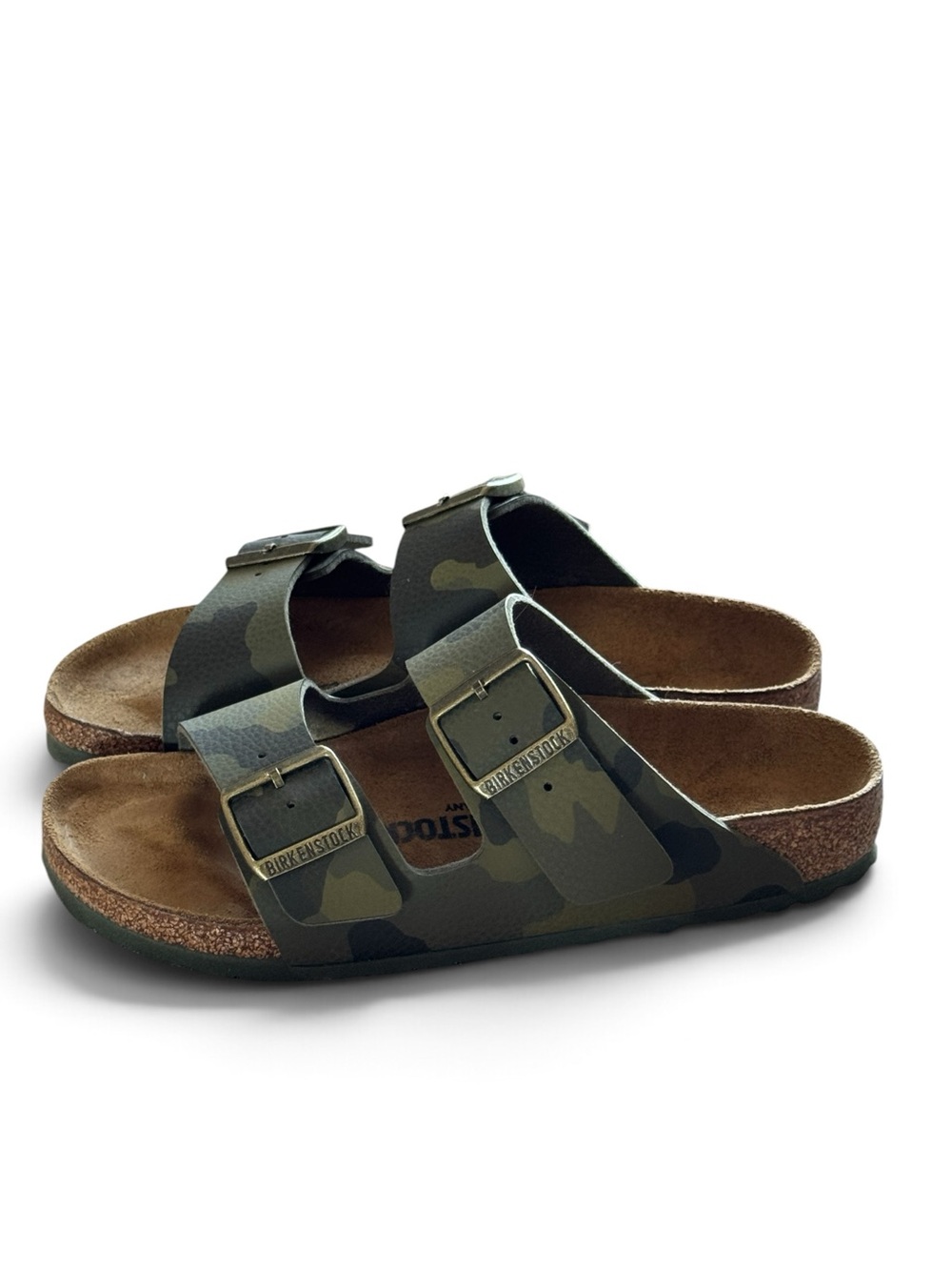 Birkenstock Arizona Desert Camo Sandal 37 Narrow